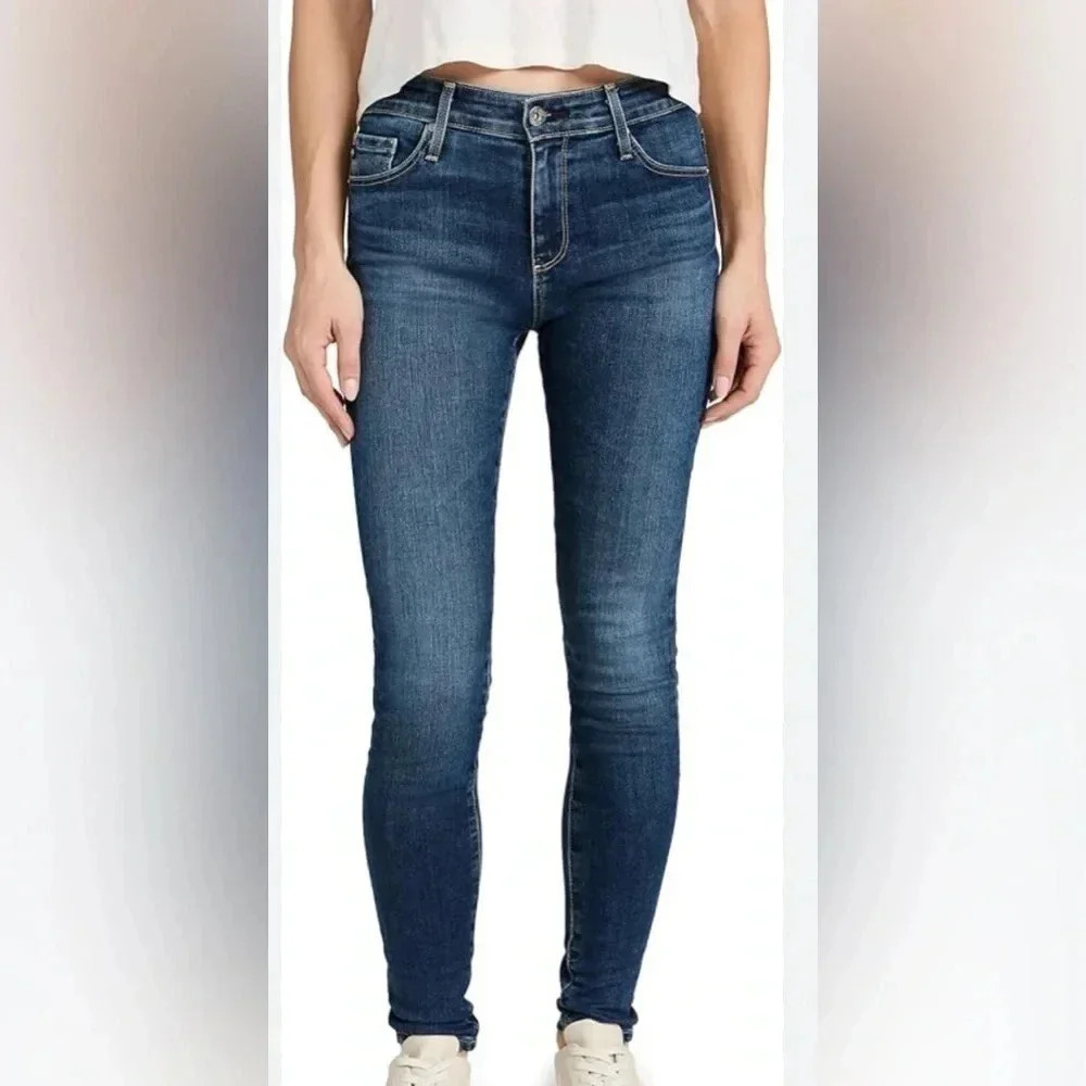 Adriano Goldschmied Women's Farrah Skinny Ankle Cotton/Elastane Jeans 25R EUC